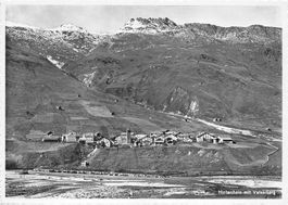 Hinterrhein mit Valserberg