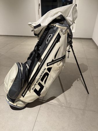 Golftasche Sun Mountain weiss/grau guter Zustand