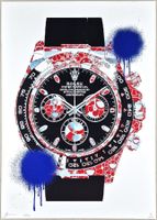 Death NYC Ed Pop Art Druck " Murakami Rolex Oyster Perpetual