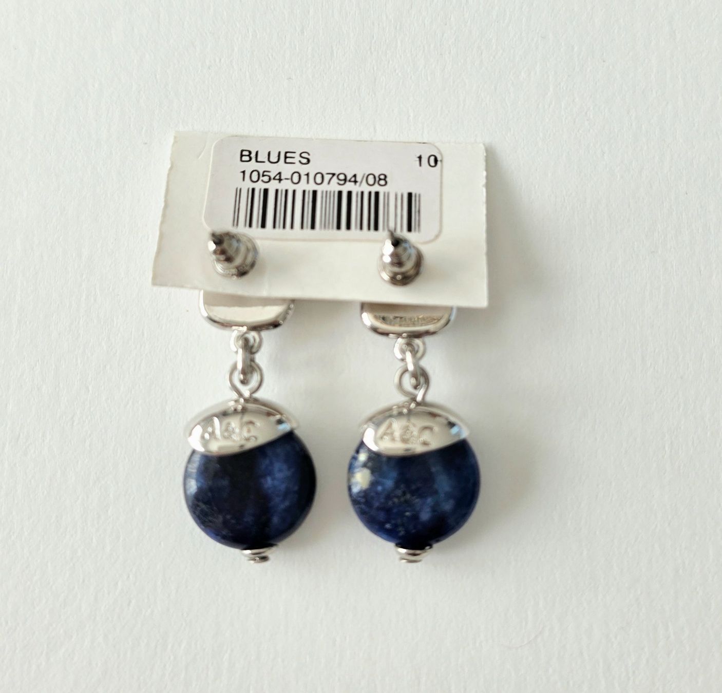 Orecchini pendenti & Orecchini a lobo: Elegante Design Ohrringe mit Lapislazuli - A&C neu – Nuovo e nell'imballaggio originale da Uetikon am See venduto da Springdream 3