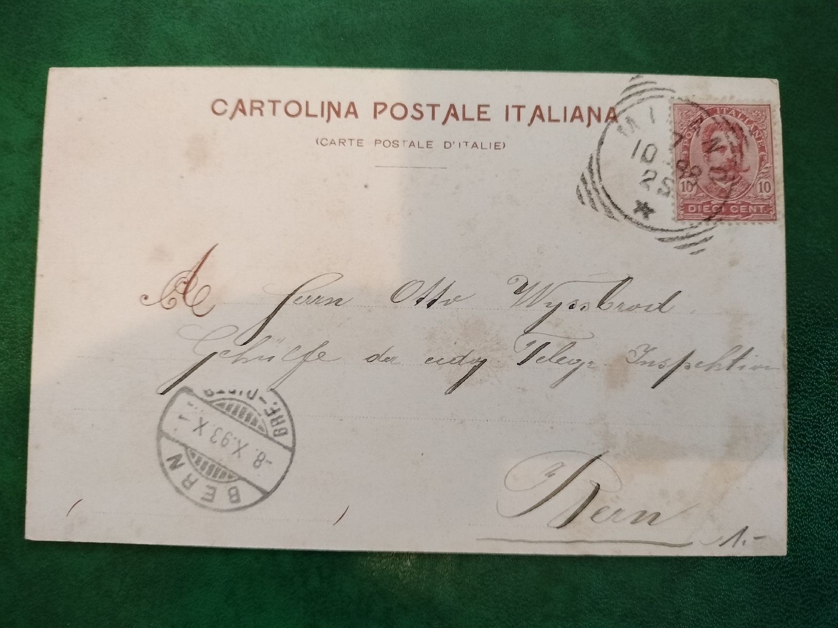Cartoline postali: Alte Ansichtskarte Mailand, Piazza del Duomo,1893 – Usato da Oftringen venduto da spo_g5zw