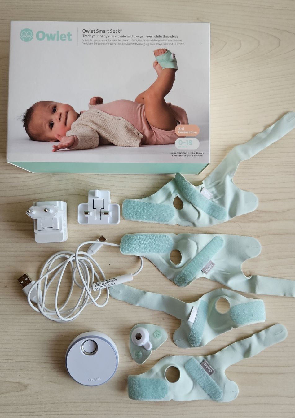 Babyphones: Owlet Smart Sock 3 (mint) – Gebraucht aus Dietlikon von phil_sturzi