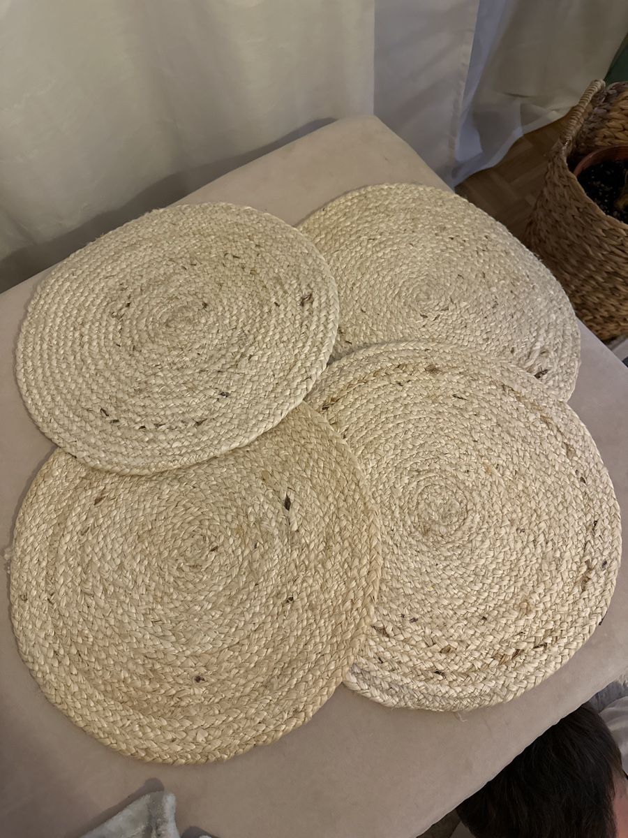 Set di tavolo e panche: 4x CACHET Tischsets — NP 80.- – Usato da Zürich venduto da Coco.swiss 3