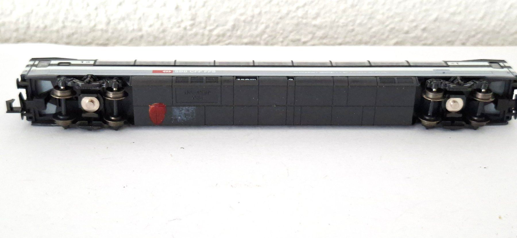 Trix Modellini di ferrovie: Minitrix SBB Panoramawagen Apm – Usato da Biberist venduto da Ntrains 5