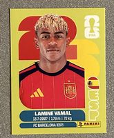 Lamine YAMAL Panini WM sticker 2026