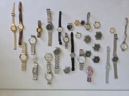 Grosses Uhren Konvolut Tissot Fortis Raymond Weil