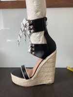sexy Plateauschuhe/High Heels/Schuhe Gr.37 NEU Knöchelhohe