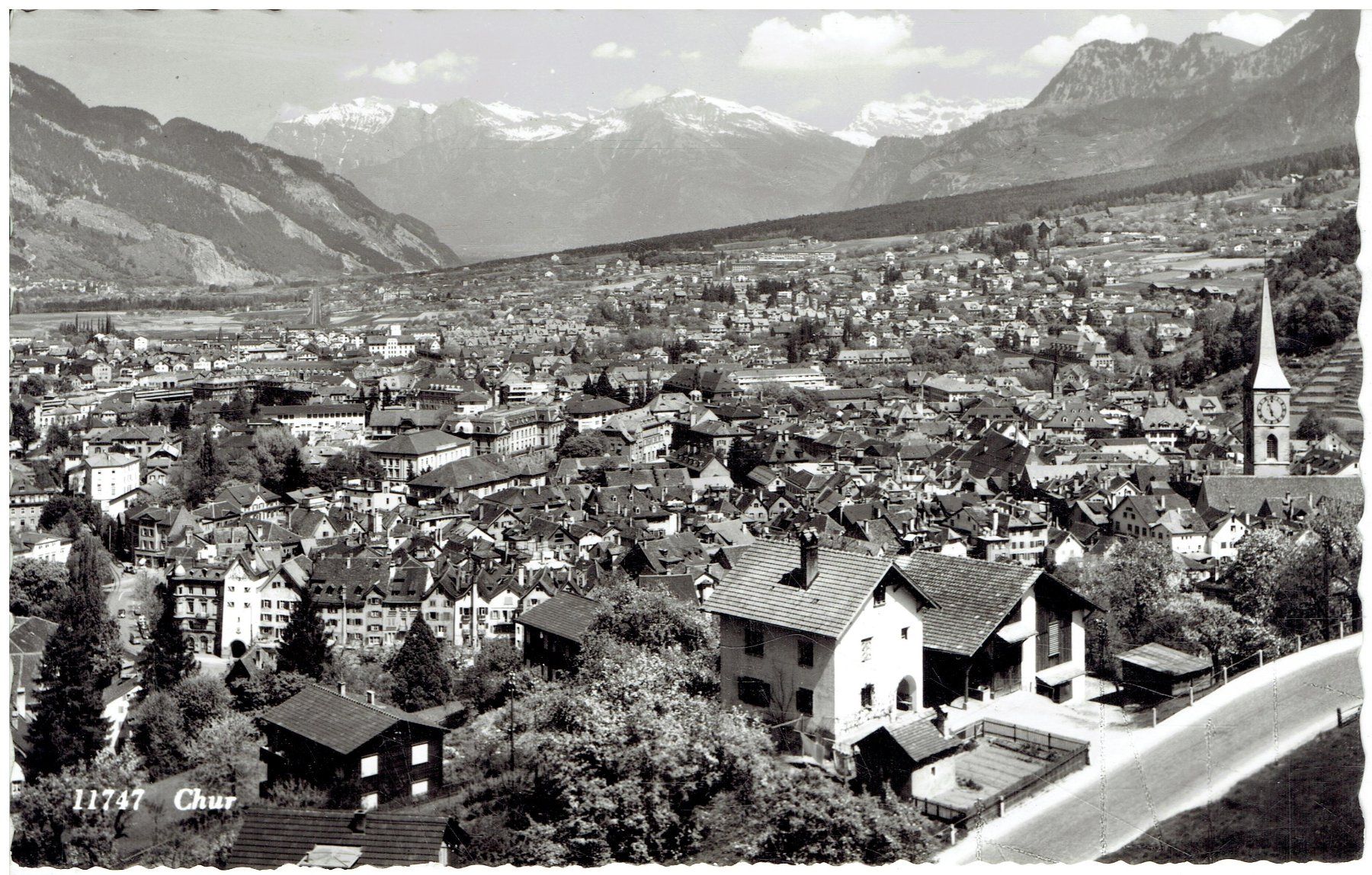 Cartoline postali: Chur – Usato da Flims - Dorf venduto da Stagediver