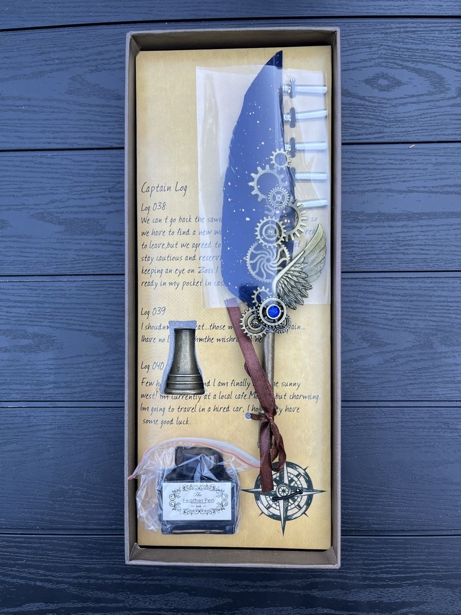 Stifte & Marker: Federkiel Set Edelfüller blau mit Zubehör neu – Neu (gemäss Beschreibung) aus Tägerwilen von Alexander716 1