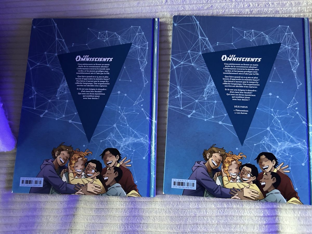 Fumetti: BD Les Omniscients, Tomes 1 & 2, comme neuf – Nuovo (secondo la descrizione) da Martigny venduto da lovejess 1