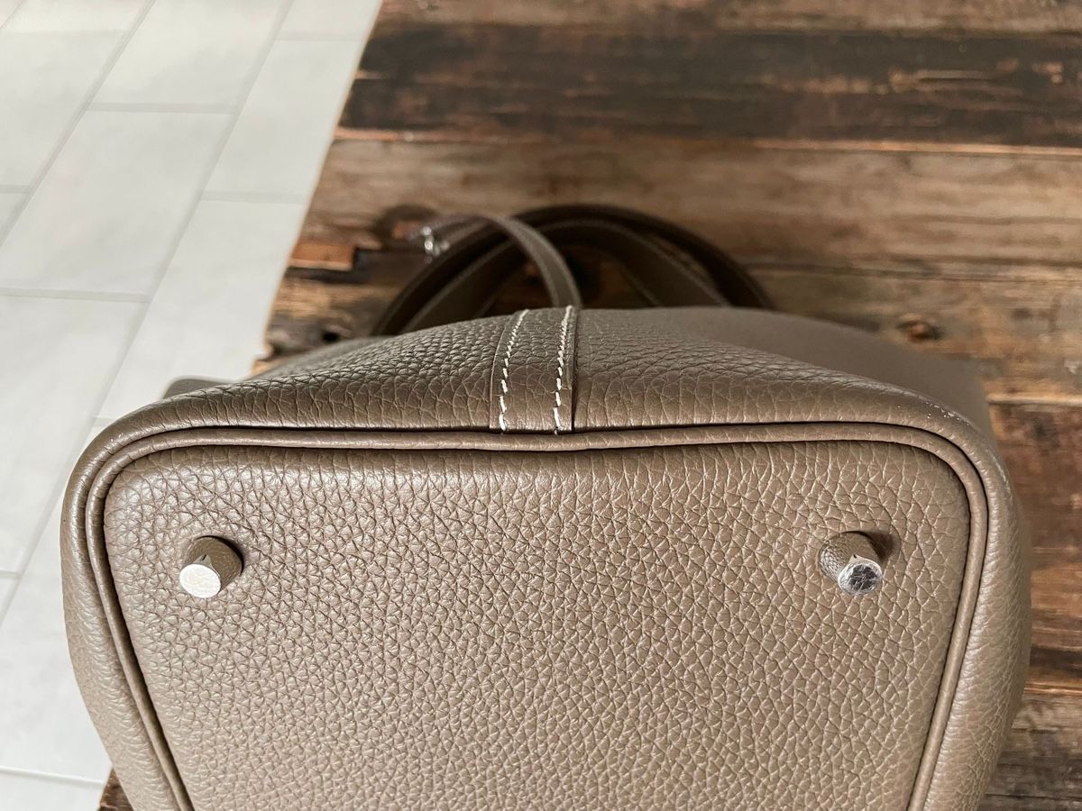 Hermès Borse da donna: Hermès Picotin 22 in etoupe – Usato da Sissach venduto da Monkbay 4