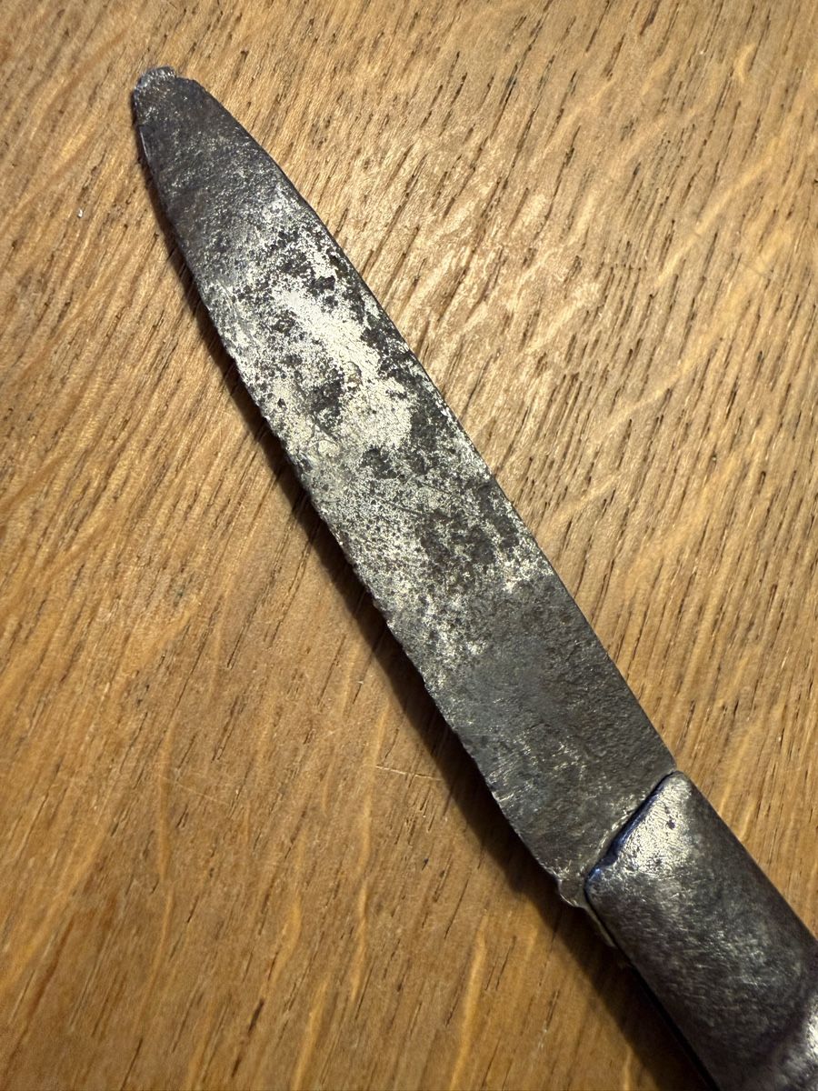 Coltelli tascabile: Antikes Taschenmesser mit Griff aus Bein – Usato da Goldach venduto da Messerguru 2