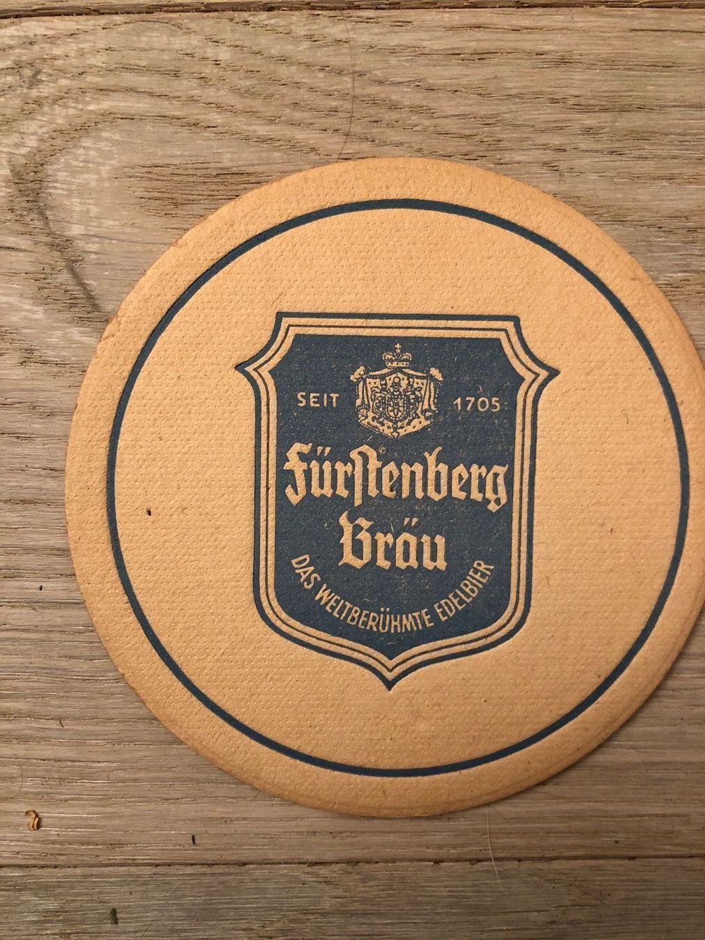 Sottobicchieri: Vintage Fürstenberg Bräu / Bierdeckel – Usato da Winterthur venduto da cheerio97