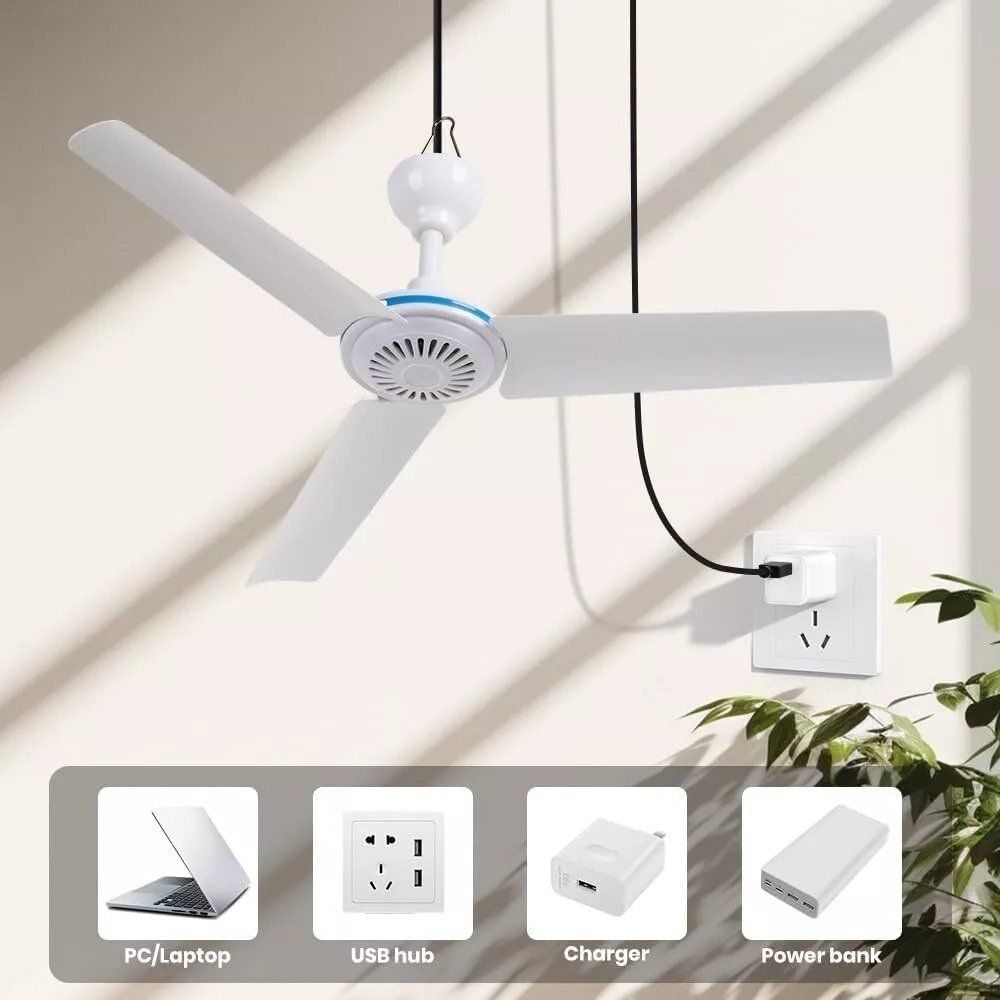 Ventilatoren: Camping Deckenventilator Zeltdecken Fan Zelt Ventilator USB – Neu (gemäss Beschreibung) aus Kirchdorf AG von Apost008 1