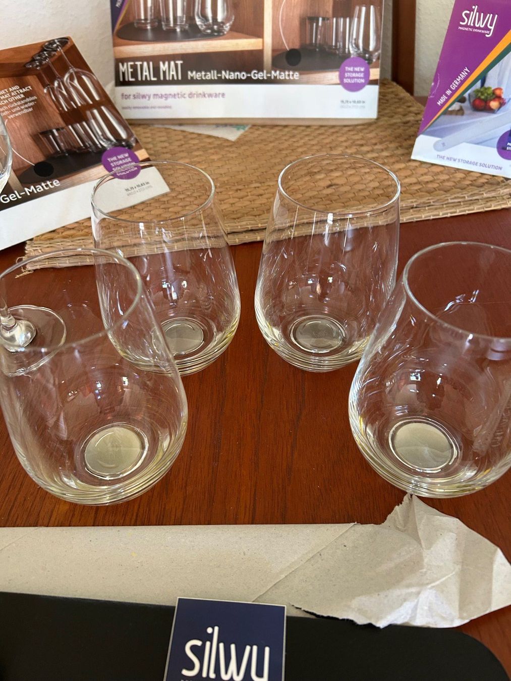 Gläser: Verres pour bateau Silwy – Neu und originalverpackt aus Chêne-Bougeries von Slader 2