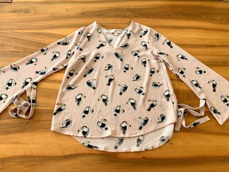 RICK CARDONA New York herzige Tucan Bluse Gr. 38