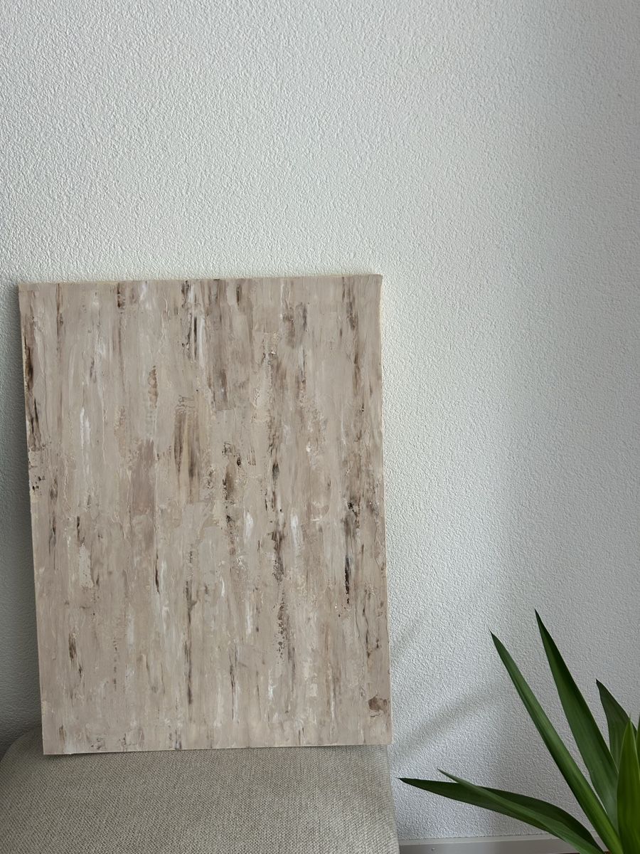 Foto & Immagini: Leinwandbild Struktur 60x80cm beige/braun – Usato da Chur venduto da faja7000
