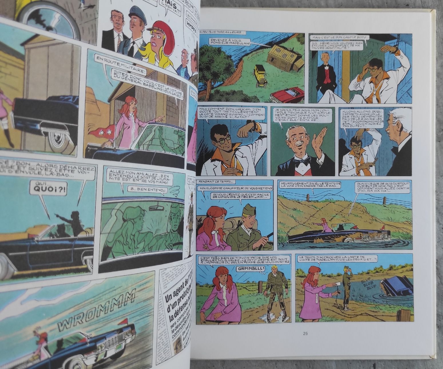 Fumetti: Mr. MAGELLAN 4. I.T.O. (Geri & Van Hamme) – Usato da Biel/Bienne venduto da pijama 4