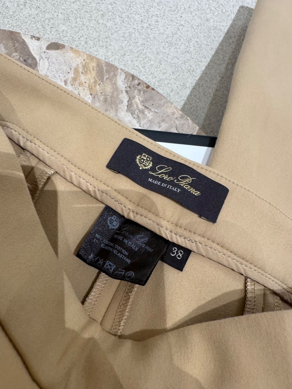 Loro Piana Pantaloni: LORO PIANA HOSE BEIGE – Nuovo (secondo la descrizione) da Schwyz venduto da bofb 3