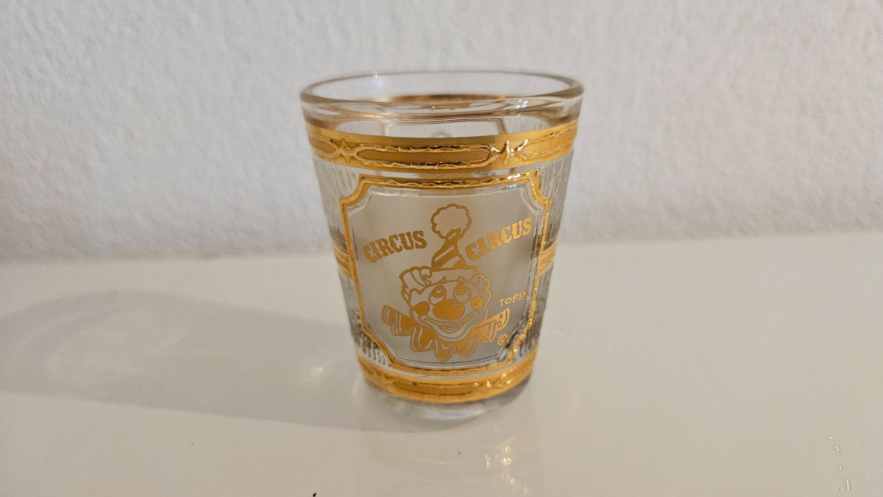 Gläser: Bicchierino cicchetto "Circus circus" – Gebraucht aus Melano von H-Sara
