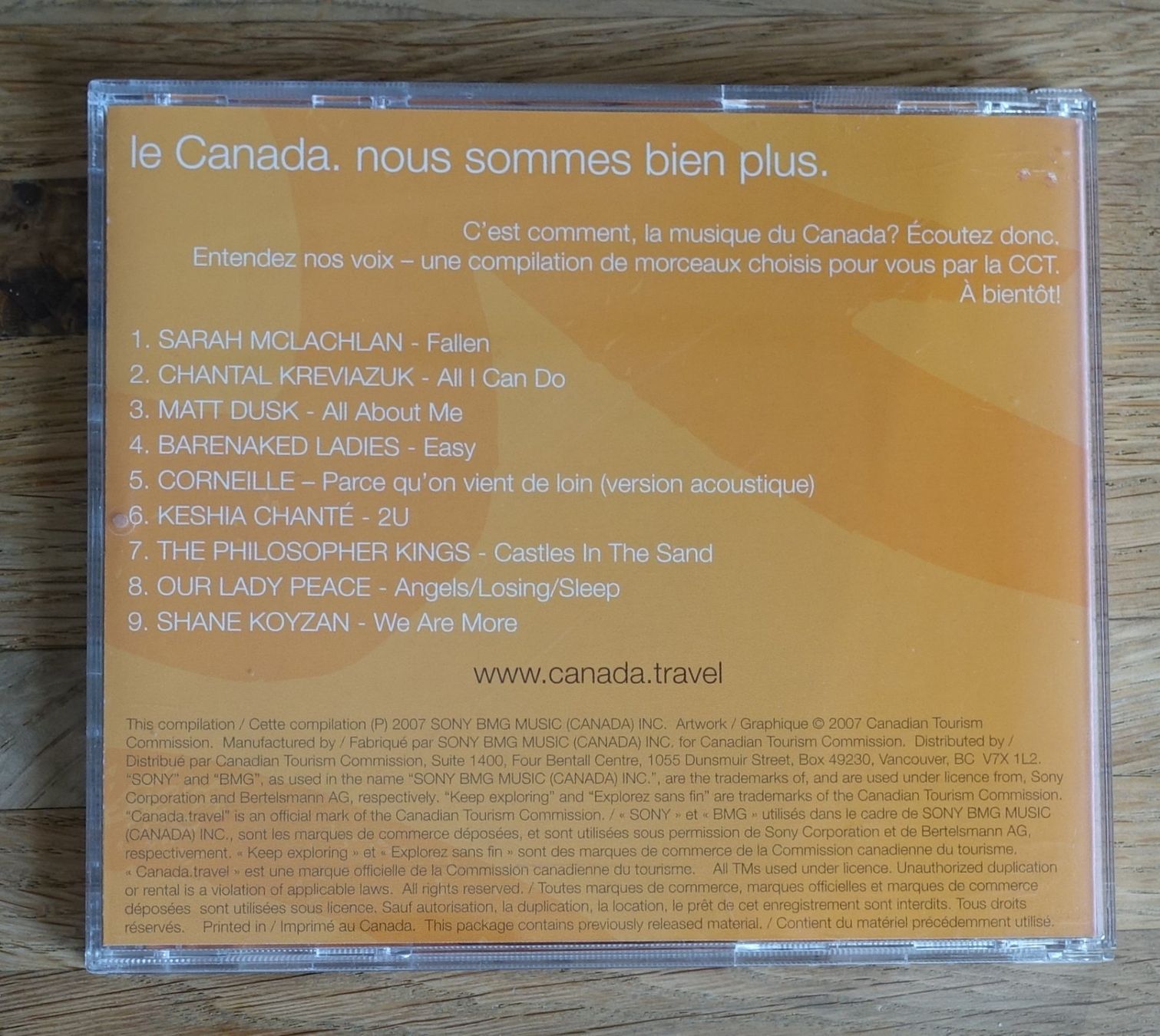 CDs: Canada - We Are More - F13 – D'occasion à Sessa par fraenklishop 1