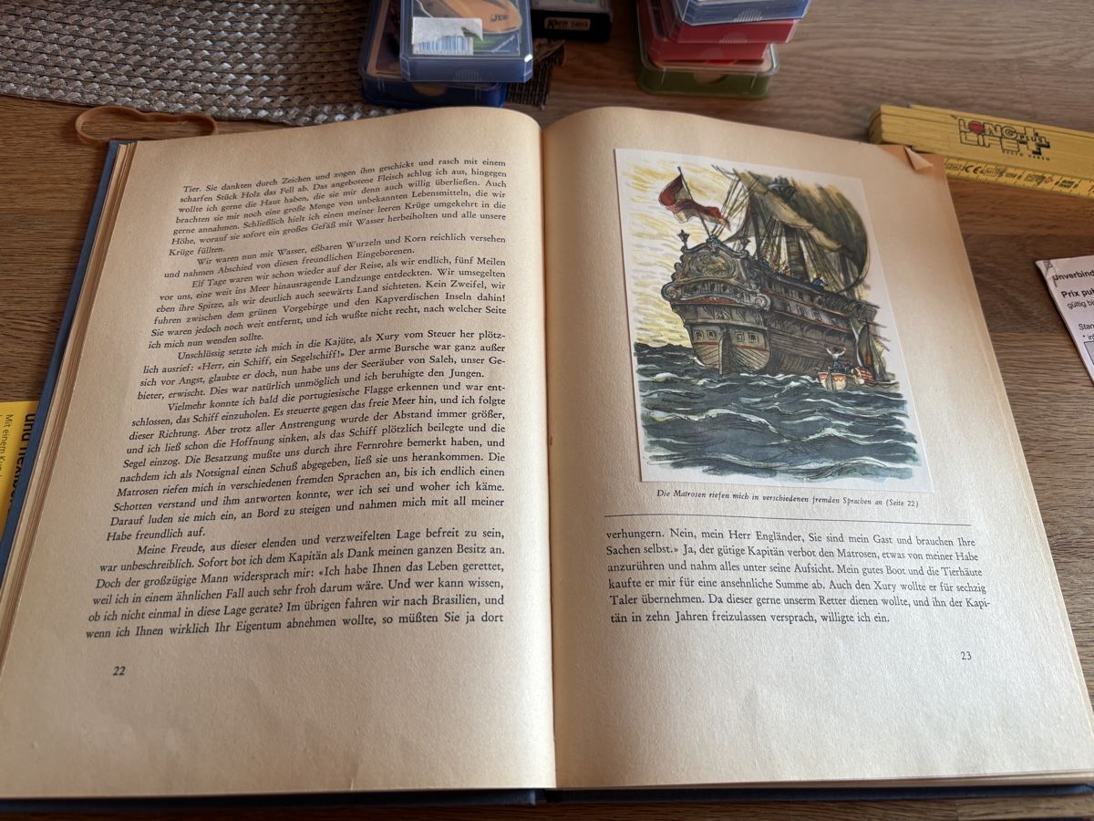 Libri: Robinson Crusoe - Abenteuerroman – Usato da Gebenstorf venduto da pas_9p6b 1