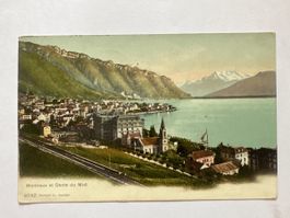 1906 AK aus Montreux, sehr gut erhalten
