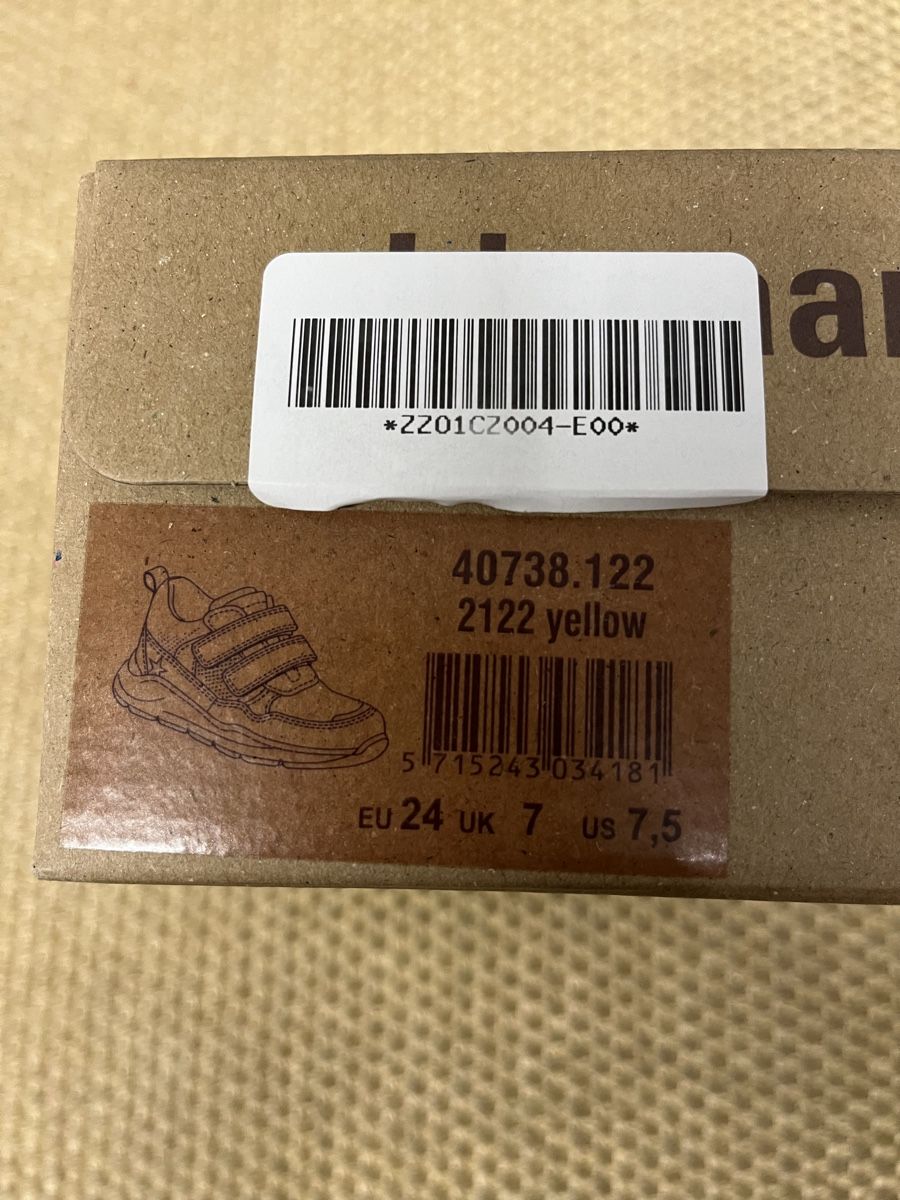 Bisgaard Scarpe per ragazzi: Bisgaard Kinderschuhe Sneaker Gelb, Größe 24 – Usato da Basel venduto da Sulena 2