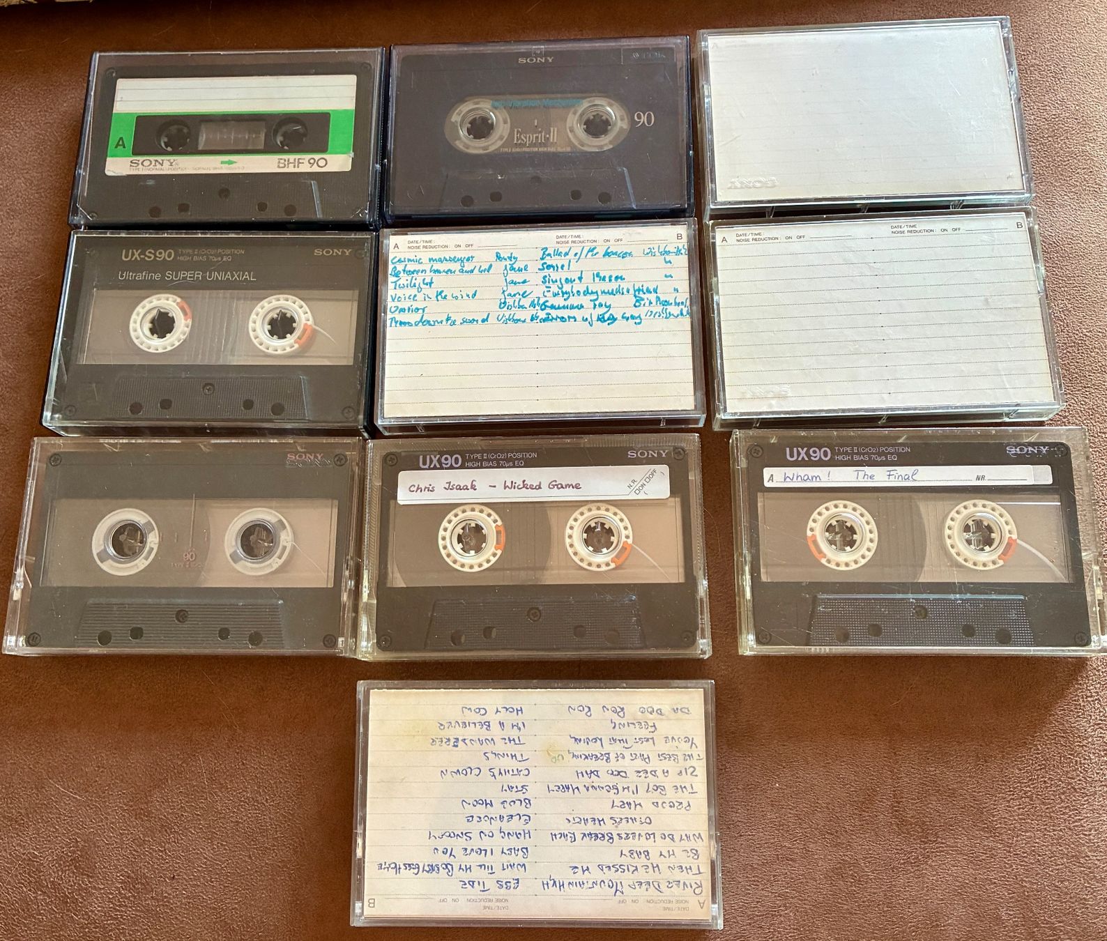 Musicassette: 10 Audio Kassetten Sony, Diverse,  Gebraucht – Usato da Buchberg venduto da ICM-Tapefan-1961-MCS 2