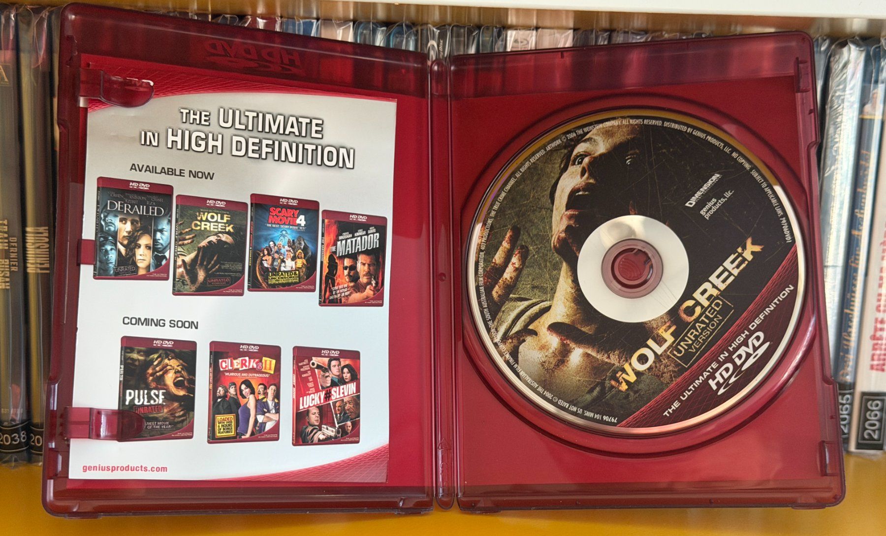 Tutti i DVDs: Wolf Creek (2005) - HD-DVD – Usato da Semsales venduto da __Florian__ 3