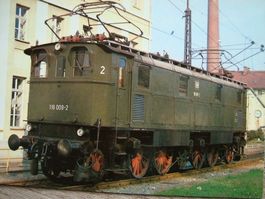 Elektro-Schnellzuglok 116 009-2 der DB, früher K.Bay.Sts.B.