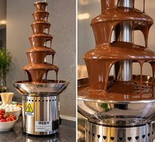 Schoggi brunnen Profi Schokoladenfontäne CHOCOBIG PRO 80
