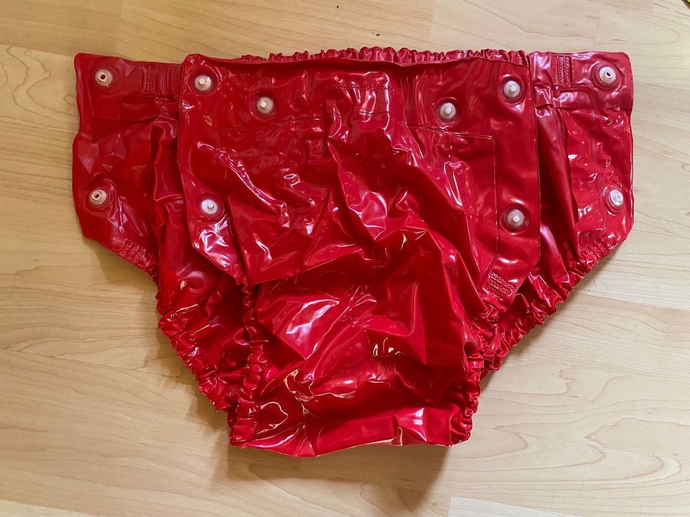 Septor Inkontinenz-Schutzhose knoepfbar , rot, M (Gebraucht) in ...