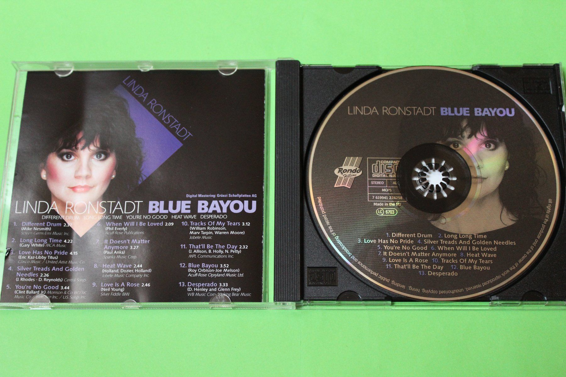 CDs: LINDA RONSTADT - BLUE BAYOU CD – Gebraucht aus Tübach von JamesStone 3