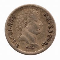 Frankreich Napoléon I Demi Franc 1813 A Paris Silber