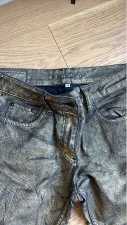 Sandro jeans doré/noir Taille 36