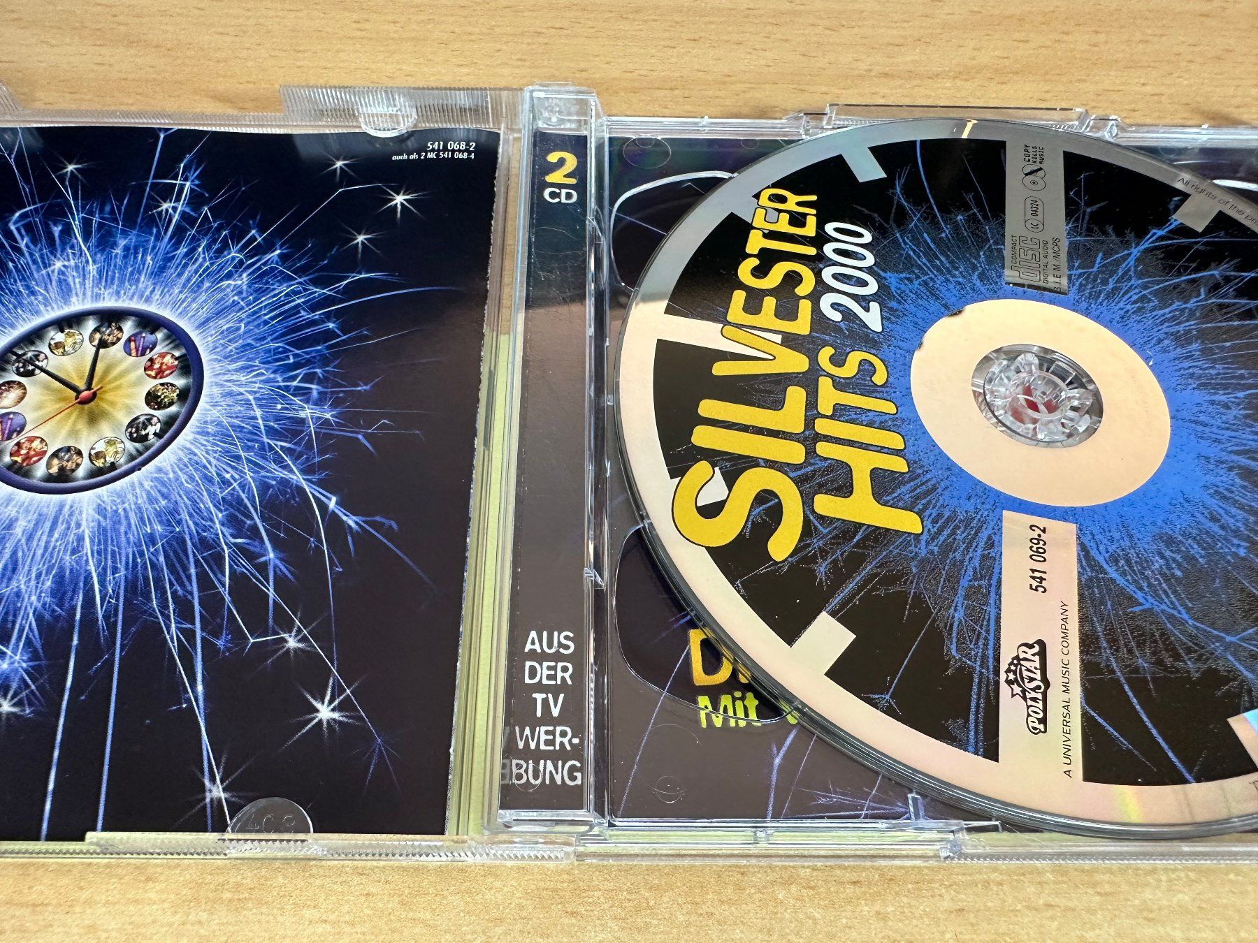 CD: Various – Silvester Hits 2000 - 2 CD – Usato da Rikon im Tösstal venduto da Alpenmutz 2