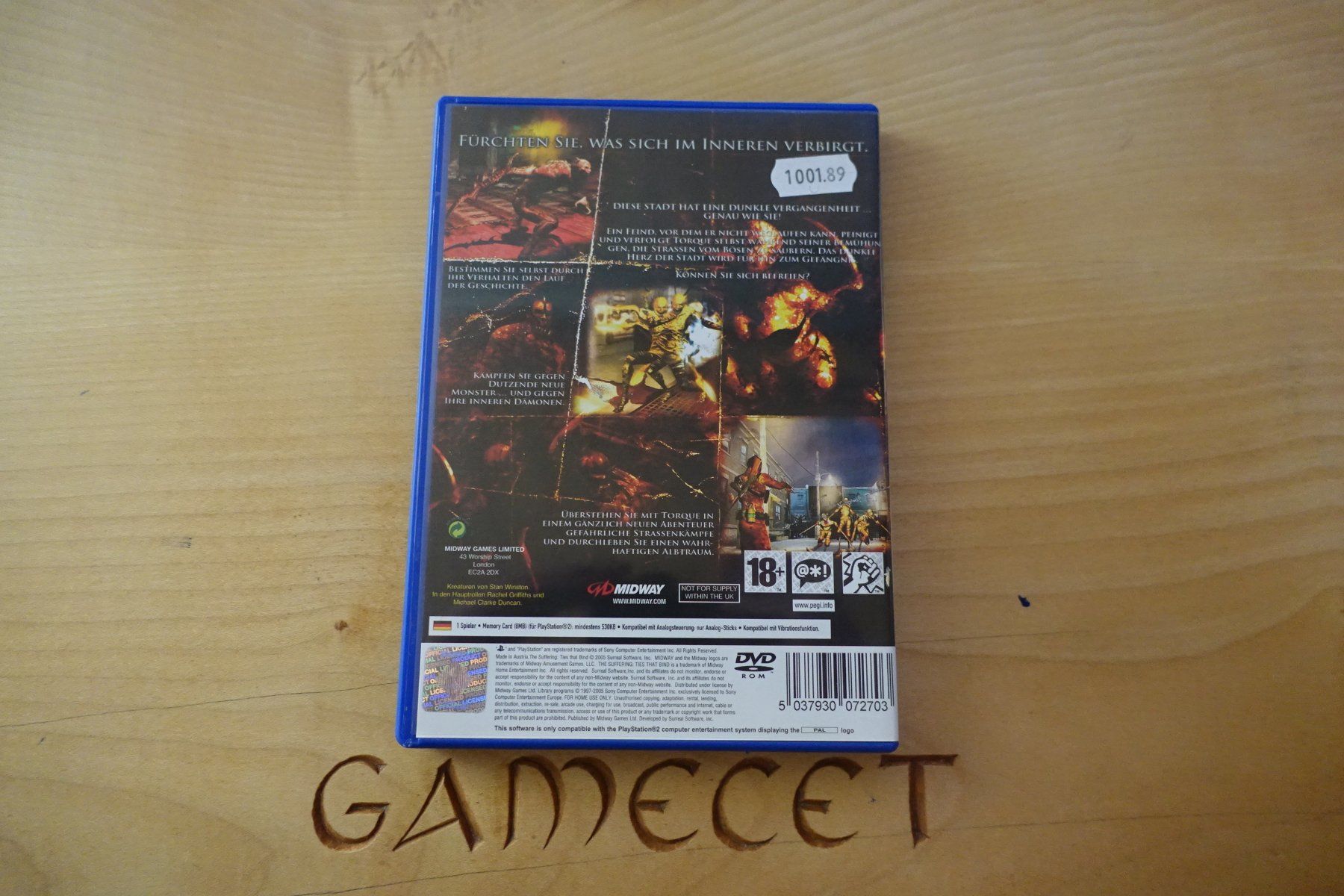Sony Spiele: The Suffering: Ties That Bind – Gebraucht aus Steinach von Gamecet 2