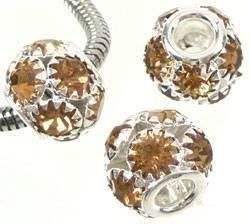 Perle (finte): Perle Strass  topas   13x11mm. 4mm Loch – Nuovo (secondo la descrizione) da Alpnachstad venduto da perlengaby