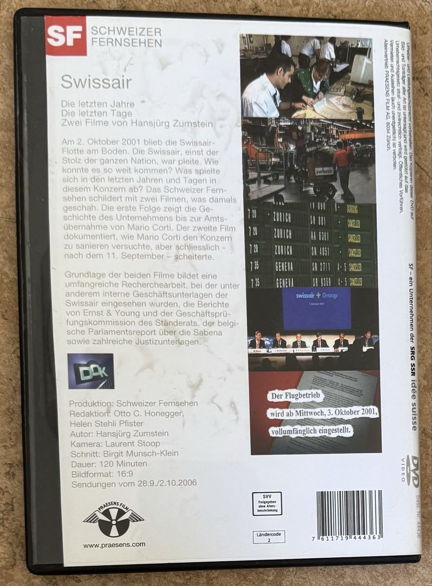 Tous les DVDs: SWISSAIR  – Neuf (Voir description) à Dietikon par AndreaSch01 1