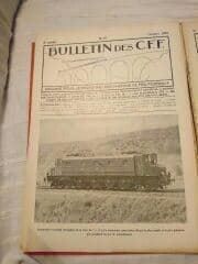 Libri: Bulletin CFF / Année 1929 – Usato da Cortaillod venduto da signep 1