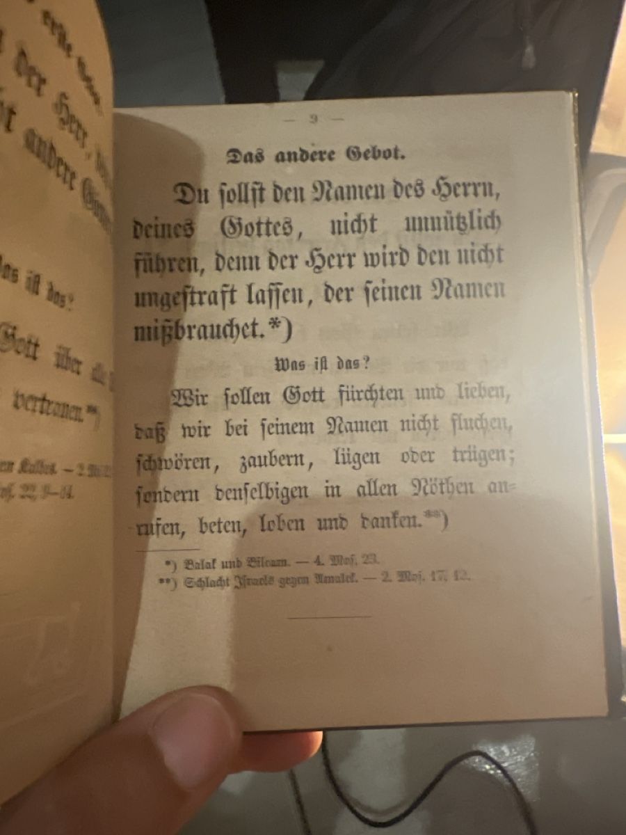 Libri: Luther Kleiner Katechismus 1873 mit 55 Bildern – Usato da Muralto venduto da dan_pf8r 9