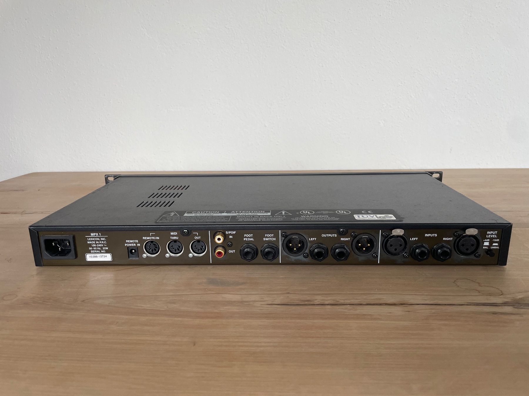 Lexicon MPX1 | Multipe Processor FX | Reverb / Hallgerät (Gebraucht) in ...