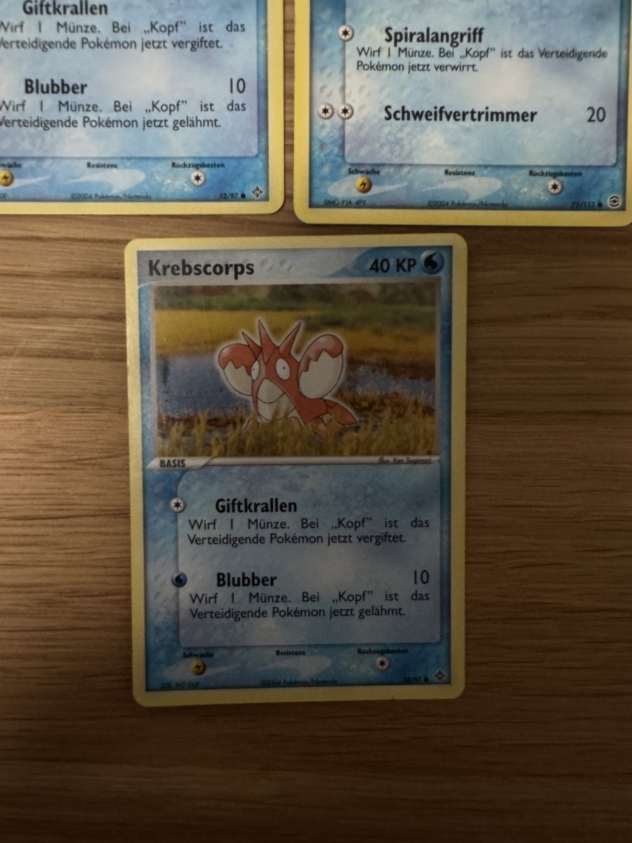 Pokémon Carte collezionabili: Pokémon Diverse Karten – Usato da Bern venduto da snikajot 3