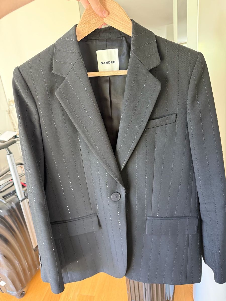 Sandro Giacche: Sandro Blazer mit Pailetten, FR 38 – Nuovo (secondo la descrizione) da Zürich venduto da fre_2w65 3