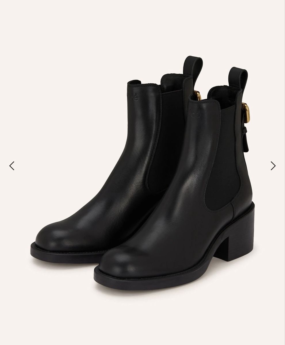 Chloé Scarpe da donna: Schwarze Chloé Stiefeletten, Gr. 38 – Nuovo (secondo la descrizione) da Männedorf venduto da wischito01 3