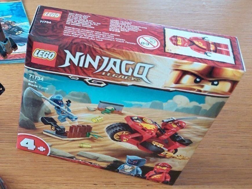 Lego Ninjago 71734 Kai s Feuerbike und Schlange Rattla ovp (Neu