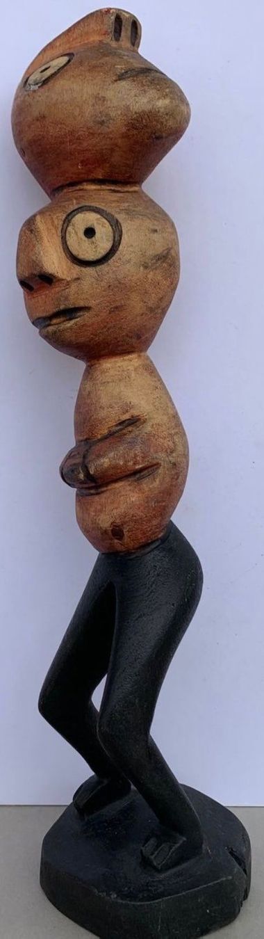 Sculture & Statue: Holz Skulptur Double Mind – Usato da Olten venduto da sportwelt 6