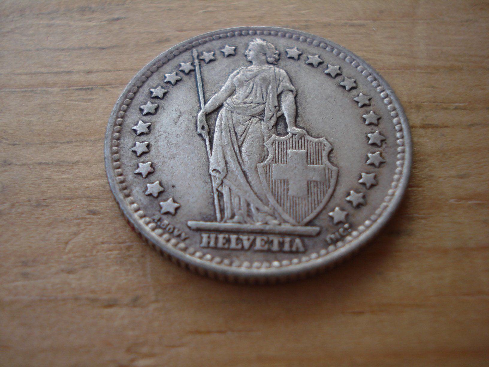 Toutes les monnaies: (D2) 1 Franken 1947 – D'occasion à Erlach par Net-Coins 1