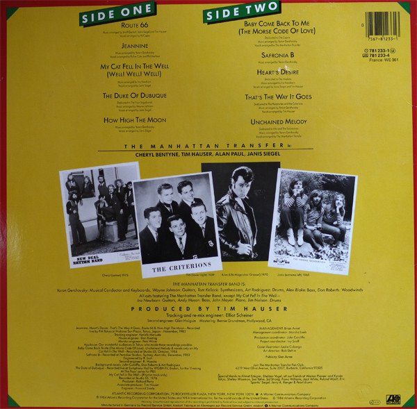 Schallplatten: Manhattan Transfer: Bop Doo-Wopp LP – Neu (gemäss Beschreibung) aus Steinhausen von Vilivinili 1